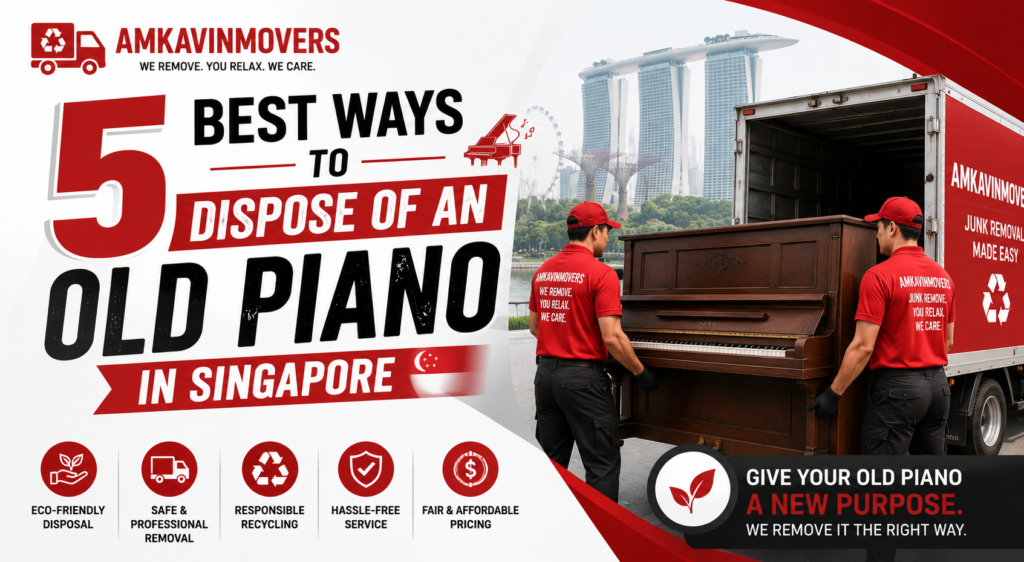 Best Ways to Dispose of an Old Piano in Singapore