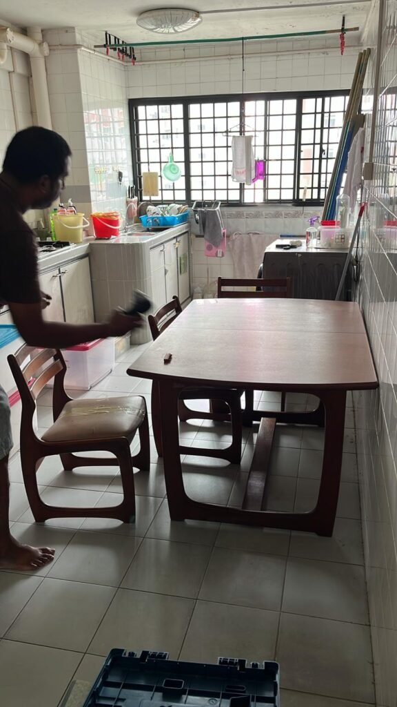 old dining table diposal singapore